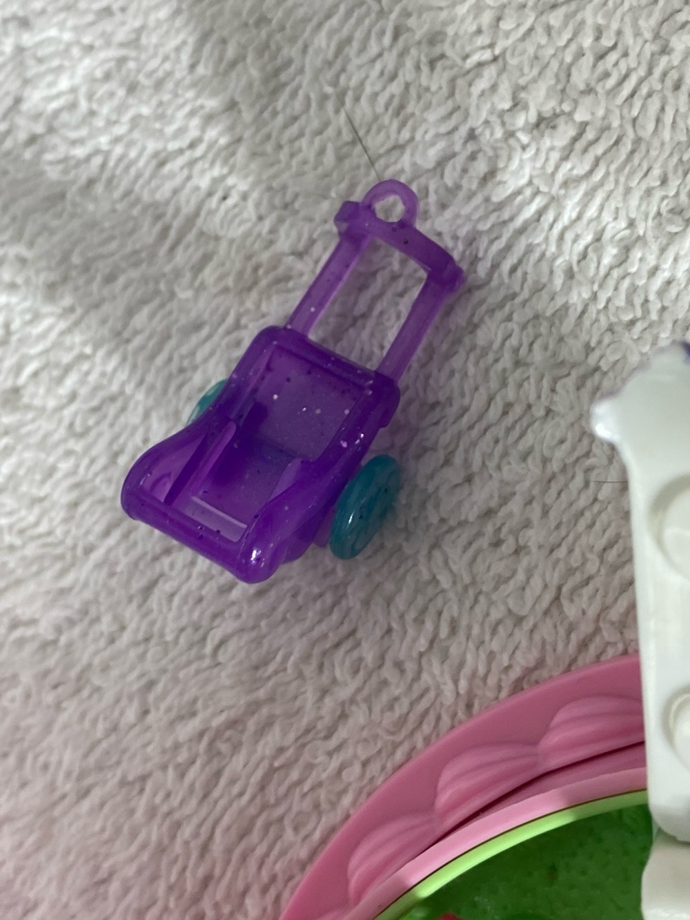 Vintage 1994 Polly Pocket Birthday Surprise Cake Compact ONLY Great Logo Hinge - Picture 13 of 16